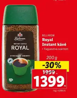 Lidl BELLAROM Royal Instant kávé 200g ajánlat