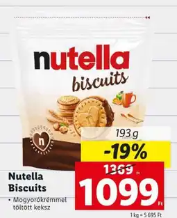 Lidl Nutella Biscuits 193g ajánlat