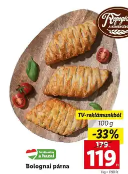 Lidl Bolognai párna 100g ajánlat