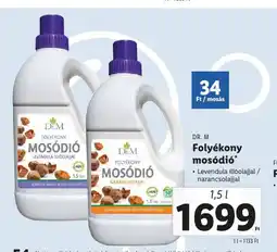 Lidl DR. M Folyékony mosódió 1,5l ajánlat