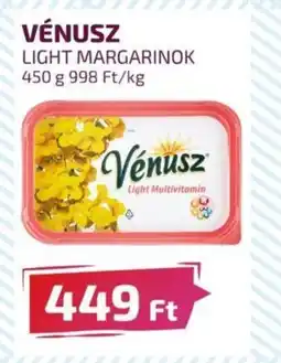 VÉNUSZ LIGHT MARGARINOK 450 g