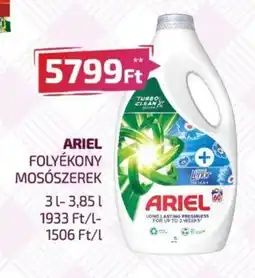 CBA ARIEL FOLYÉKONY MOSÓSZEREK 3l-3,85l ajánlat