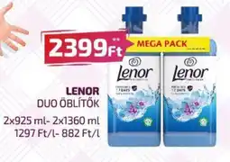 CBA LENOR DUO ÖBLÍTŐK 2x925ml-2x1360ml ajánlat