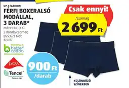 ALDI UP 2 FASHION FÉRFI BOXERALSÓ MODÁLLAL, 3 /darab ajánlat