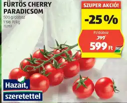 ALDI Fürtös cherry paradicsom ajánlat