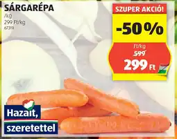ALDI Sárgarépa ajánlat