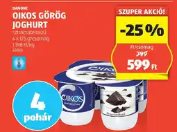 ALDI DANONE oikos görög joghurt ajánlat