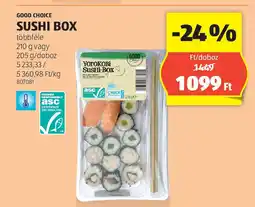 ALDI Good choice Sushi box ajánlat