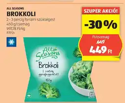 ALDI All seasons Brokkoli ajánlat