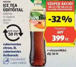 Fuzetea ice tea üdítőital