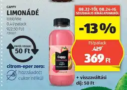 Cappy limonádé