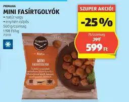 ALDI Primana Mini fasírtgolyók ajánlat