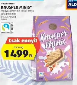 ALDI Finest bakery Knusper minis ajánlat