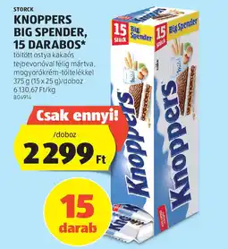 ALDI Storck Knoppers big spender ajánlat