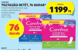 ALDI Carefree Tisztasági betét ajánlat