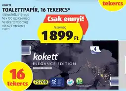 ALDI Kokett Toalettpapír ajánlat
