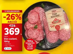Lidl PIKOK Dán szalámi ajánlat