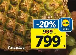 Lidl Ananász ajánlat