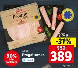 Lidl PIKOK Prágai sonka ajánlat