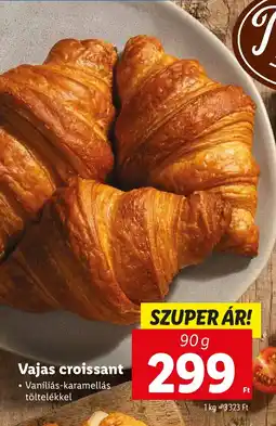 Lidl Vajas croissant ajánlat
