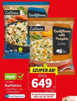 Lidl CULINEA Karfiolrizs ajánlat