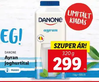 Lidl DANONE Ayran joghurtital ajánlat