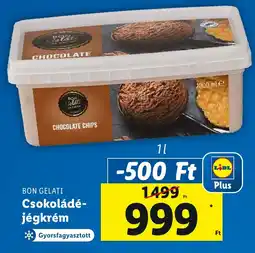Lidl BON GELATI Csokoládé-jégkrém ajánlat