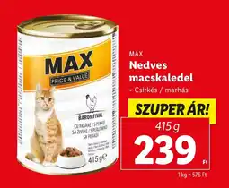 MAX Nedves macskaledel