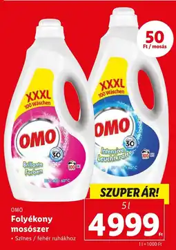 Lidl OMO Folyékony mosószer ajánlat