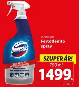 DOMESTOS Fertőtlenítő spray