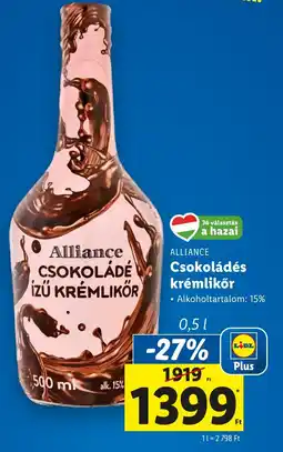 ALLIANCE Csokoládés krémlikőr