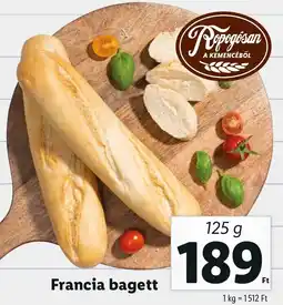 Lidl Francia bagett ajánlat