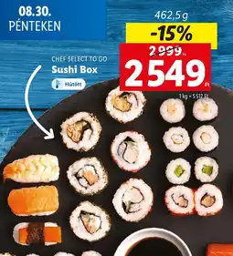 Lidl CHEF SELECT TO GO Sushi Box ajánlat