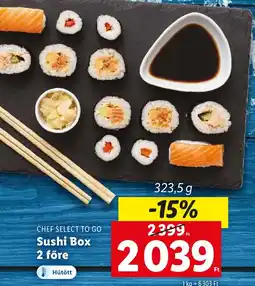 CHEF SELECT TO GO Sushi Box 2 före