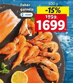 Lidl Fehér garnéla ajánlat