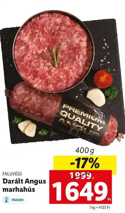 FALUVÉGI Darált Angus marhahús