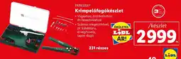 Lidl PARKSIDE Krimpelőfogókészlet ajánlat
