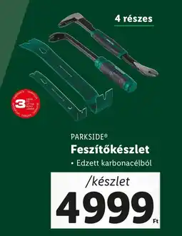 Lidl PARKSIDE Feszítőkészlet ajánlat