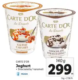Lidl CARTE D'OR Joghurt ajánlat