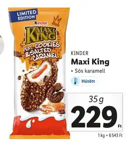 Lidl KINDER Maxi King ajánlat