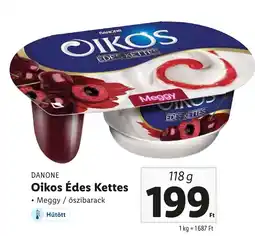 Lidl DANONE Oikos Édes Kettes ajánlat