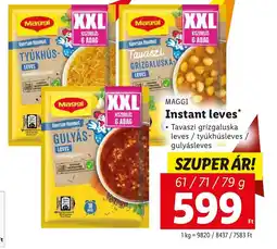 Lidl MAGGI Instant leves ajánlat