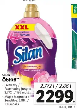Lidl SILAN Öblítő ajánlat