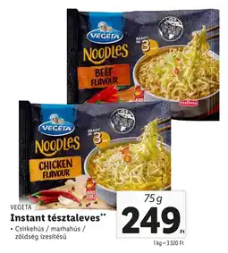 Lidl VEGETA Instant tésztaleves ajánlat