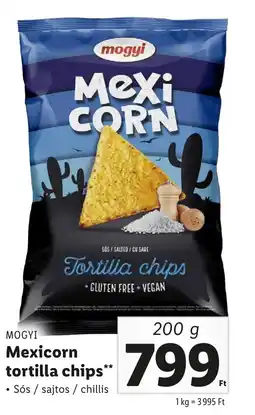 Lidl MOGYI Mexicorn tortilla chips ajánlat