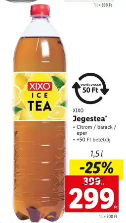 Lidl XIXO Jegestea ajánlat