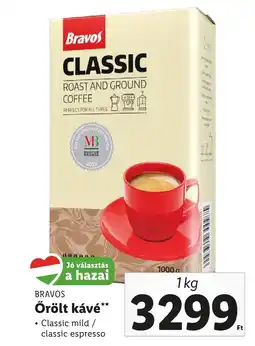 BRAVOS Őrölt kávé