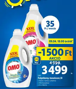 Lidl OMO Folyékony mosószer ajánlat