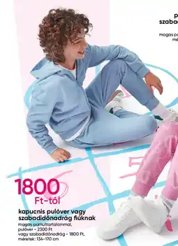 Kapucnis pulóver vagy szabadidőnadrág fiúknak