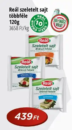 Real Reál szeletelt sajt ajánlat